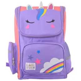 Cool Kids Rainbow Backpack Purple Front